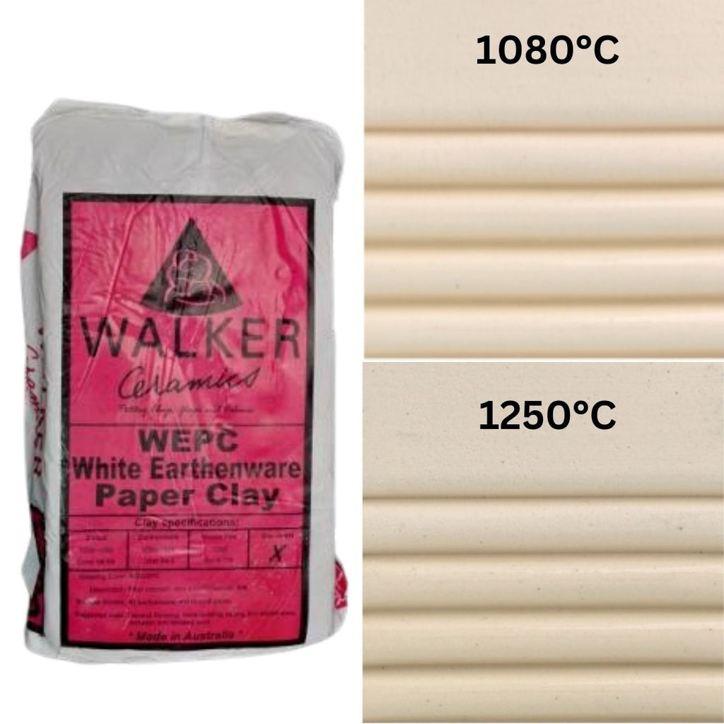 Walker Earthenware Midfire Paper Clay 10kgs